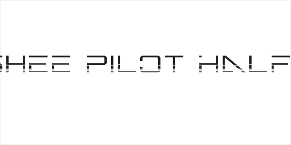 Banshee Pilot Halftone Logo