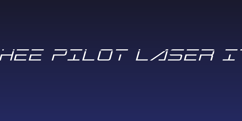 Banshee Pilot Laser Italic Social Header