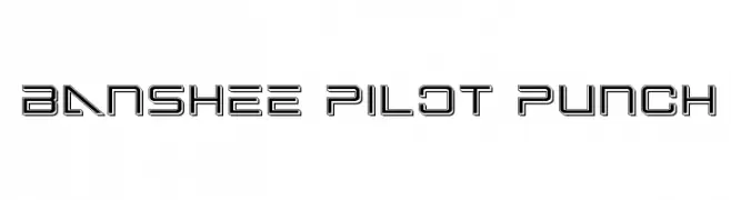 Banshee Pilot Punch  baixar fontes gratis