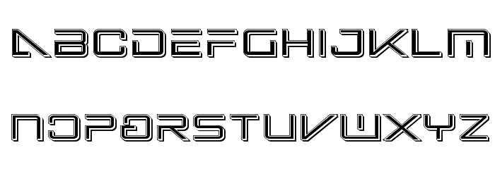 Banshee Pilot Punch Font LOWERCASE