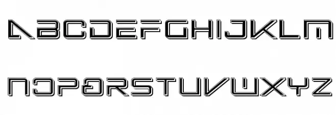 Banshee Pilot Punch Caratteri MINUSCOLO
