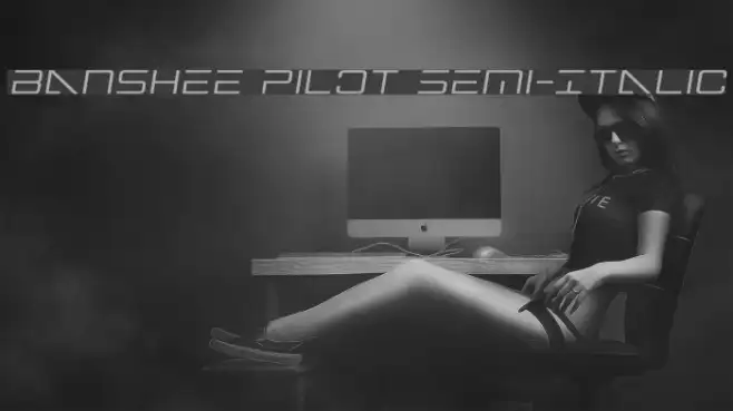 Banshee Pilot Semi-Italic Example 1