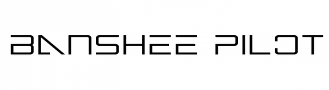 Banshee Pilot  Frei Schriftart Herunterladen