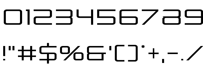 Banshee Pilot Font OTHER CHARS
