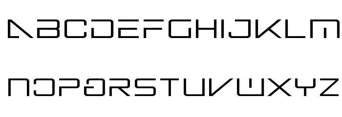 Banshee Pilot Font LOWERCASE