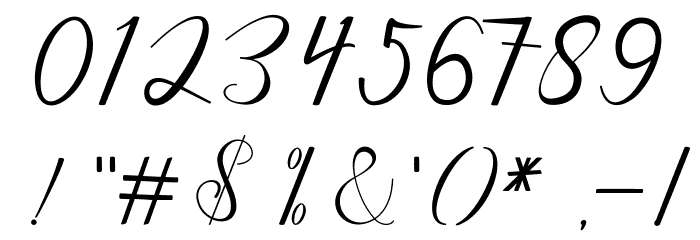 Bantaci Font OTHER CHARS