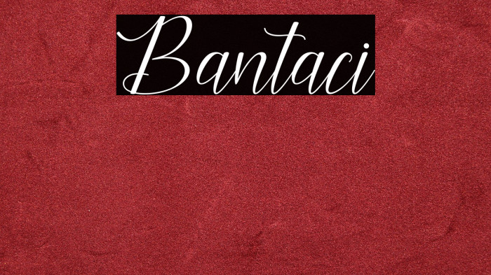 Bantaci Example 2