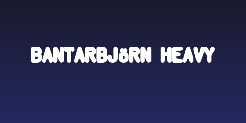 Bantarbjörn Heavy Social Header