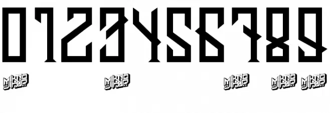 Banten Unfamous Font OTHER CHARS