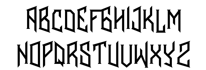 BantenUnfamous2UpcaseAlt Font LOWERCASE