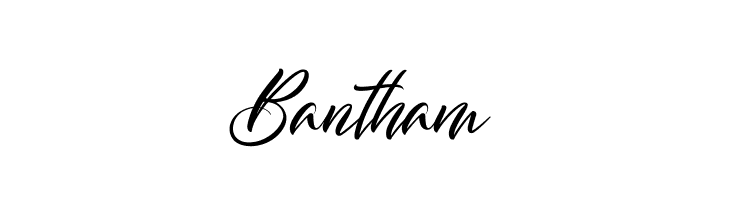 Bantham  नि: शुल्क फ़ॉन्ट्स डाउनलोड