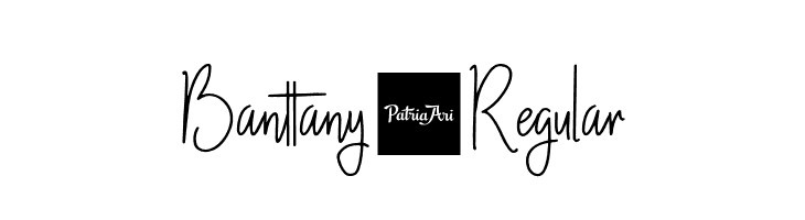 Banttany-Regular  Fuentes Gratis Descargar