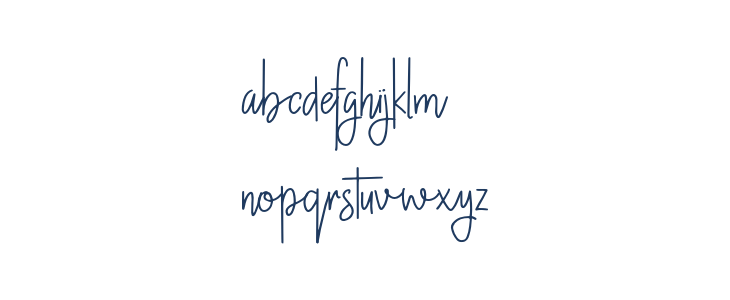 Banttany-Regular Lowercase