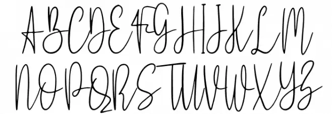 Bantublesh Schriftart Groß