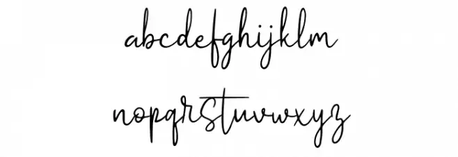 Bantublesh Font LOWERCASE