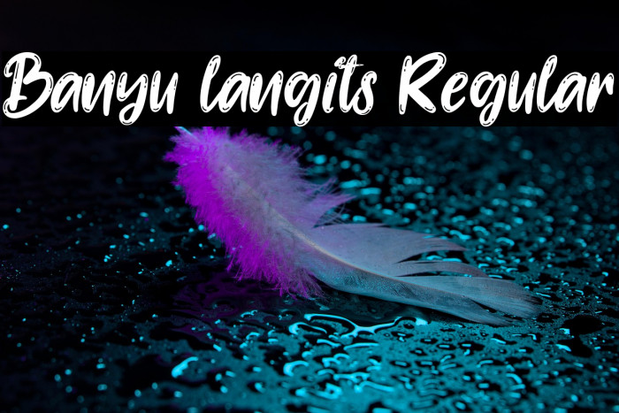 Banyu langits Regular Example 2