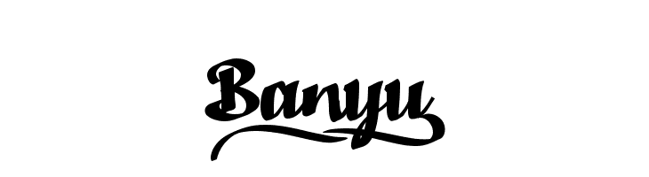 Banyu_  Descarca Fonturi Gratis