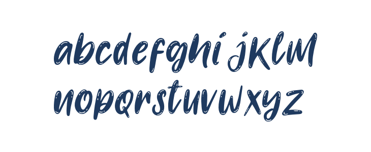 Banyulangits-Regular Lowercase