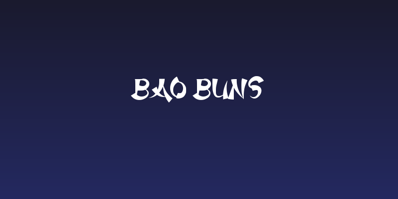 Bao Buns Social Header