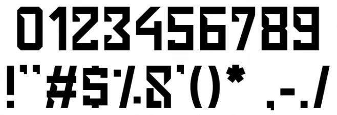 Baol-Regular Font OTHER CHARS