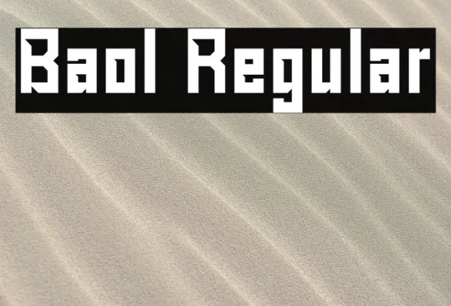Baol Regular Example 1