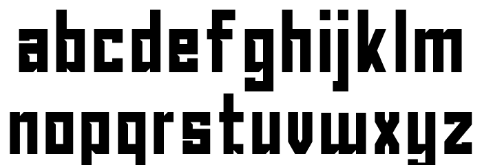 Baol-Regular Font LOWERCASE