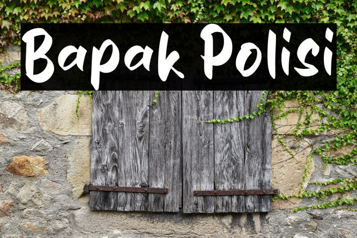 Bapak Polisi Example 1