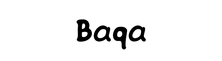 Baqa Font