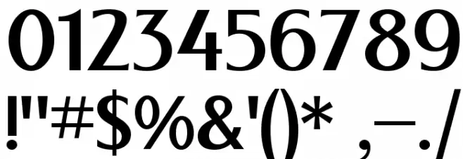 Baqacents Semi Bold Font OTHER CHARS