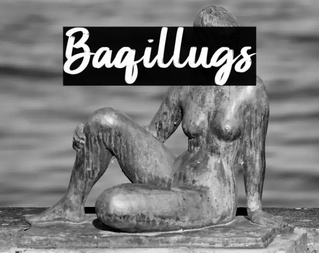 Baqillugs Font examples