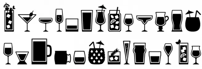 Bar Book Schriftart Groß