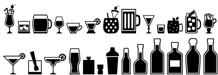 Bar Book Font LOWERCASE