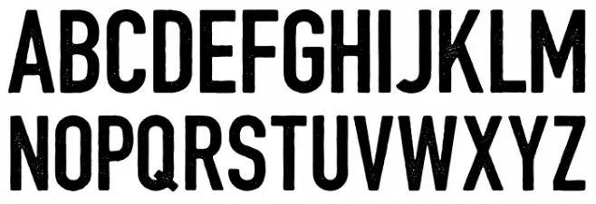 Bar Booth at Matts Caratteri MINUSCOLO