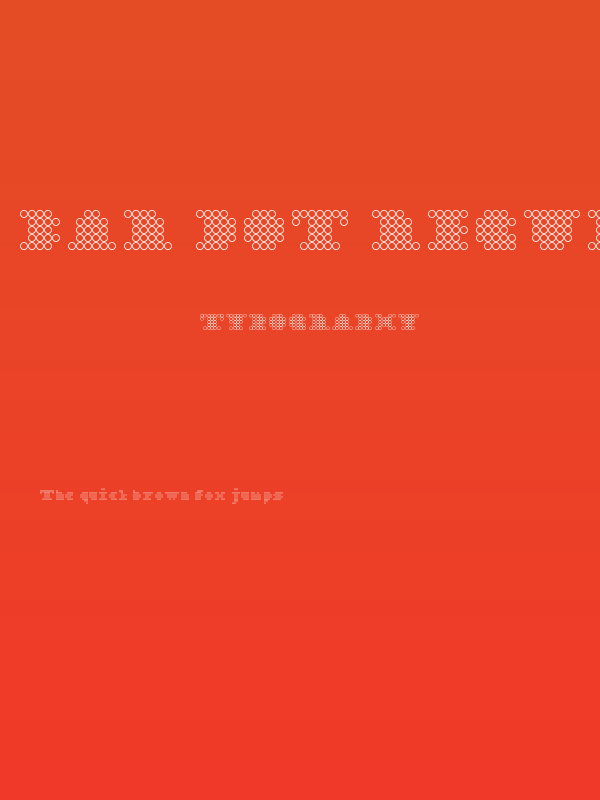 Bar dot Regular Poster