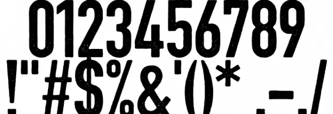 BarBoothatMatts Font OTHER CHARS