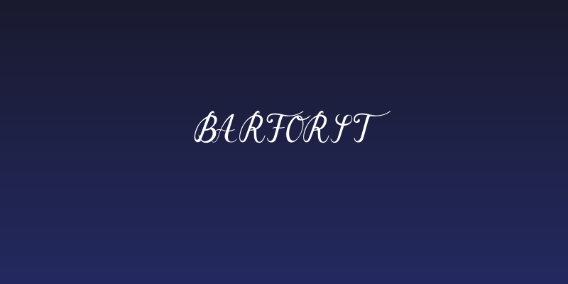 BarForst Social Header