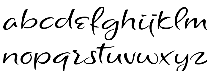 BarHoppersDemo-Regular Font LOWERCASE