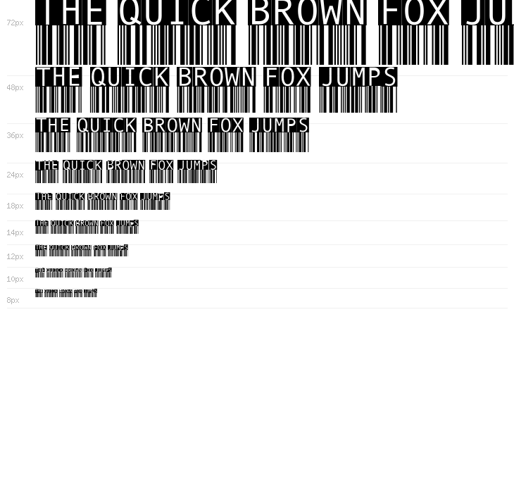 BarMKode-Inverse Waterfall