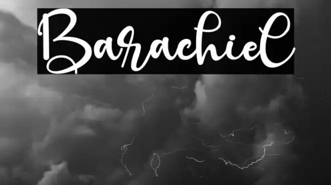 Barachiel Font examples