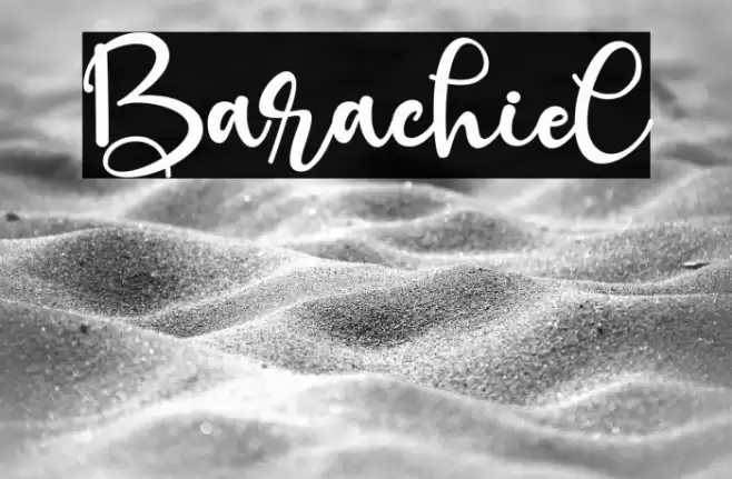 Barachiel Font examples
