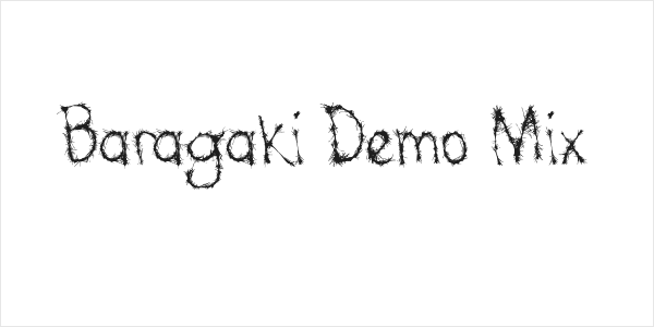 Baragaki Demo Mix Logo