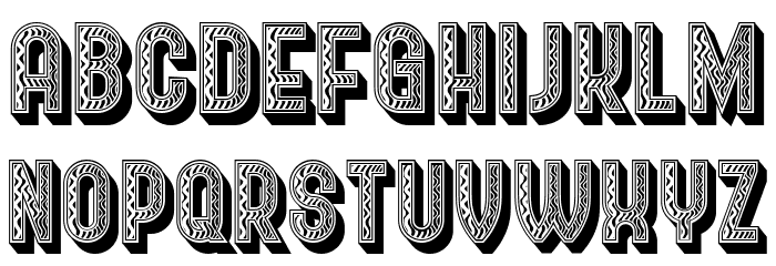 Baraka Regular Font OTHER CHARS