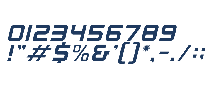 Barakat Italic Other Characters