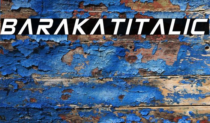 Barakat Italic Example 1