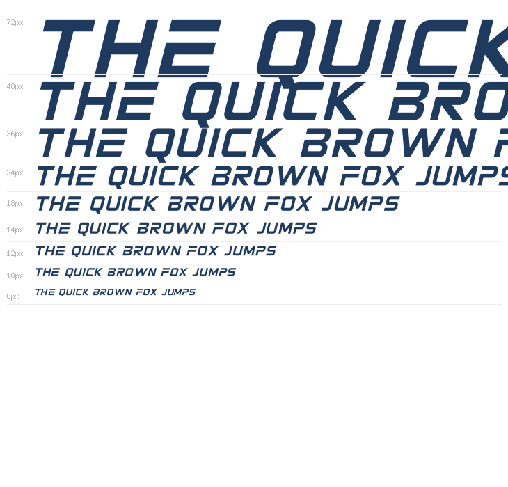 Barakat Italic Waterfall