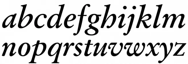 Baramond Bold Italic फ़ॉन्ट लोअरकेस