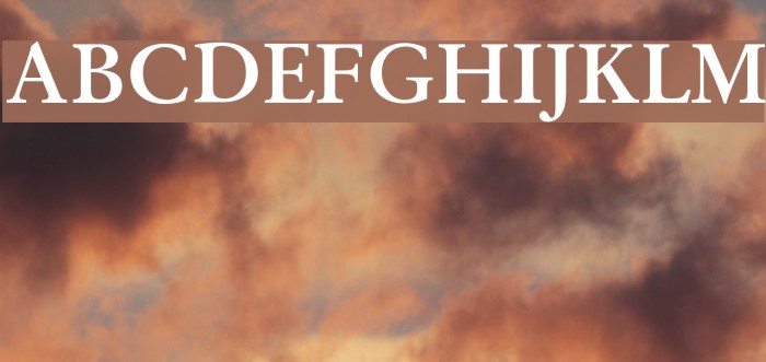 Baramond Bold Font examples