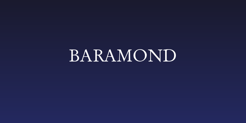 Baramond Social Header