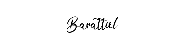 Barattiel  font caratteri gratis