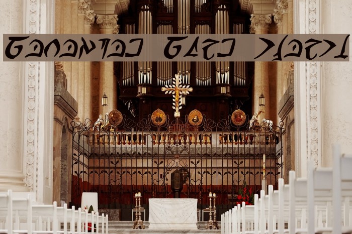 Barazhad Bold Italic Font examples